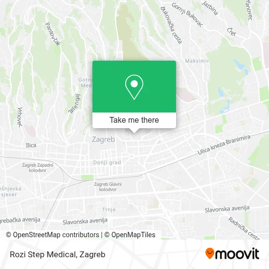 Rozi Step Medical map