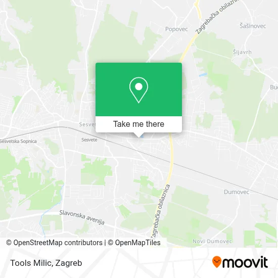 Tools Milic map