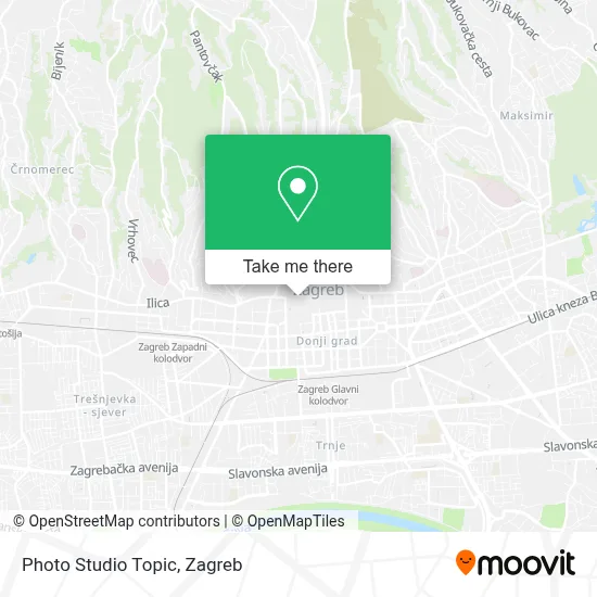 Photo Studio Topic map