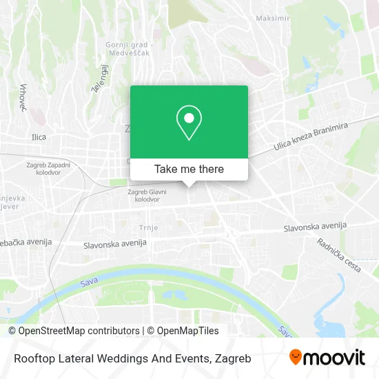 Rooftop Lateral Weddings And Events map