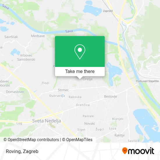 Roving map
