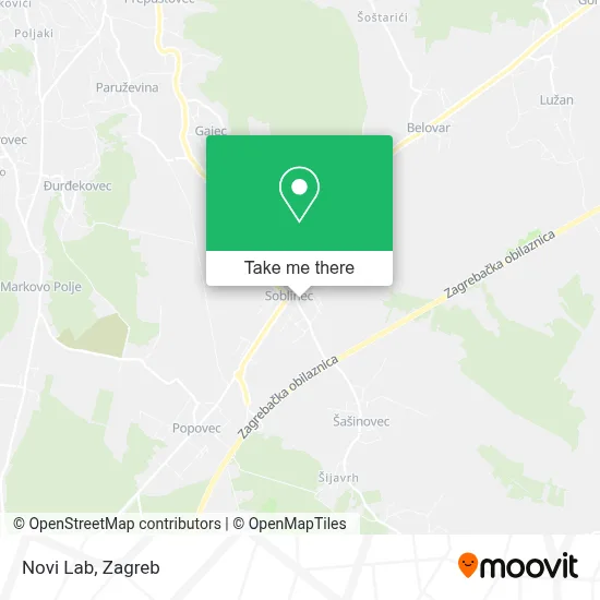 Novi Lab map