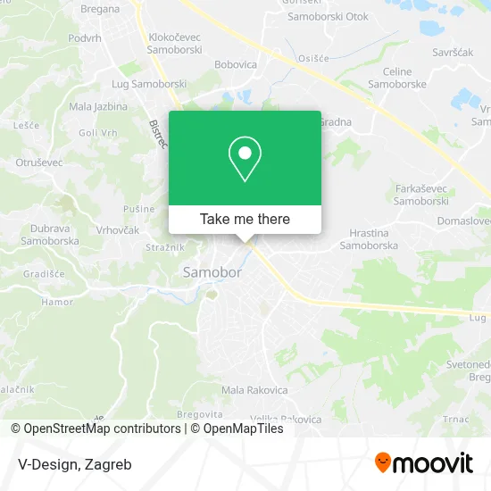 V-Design map