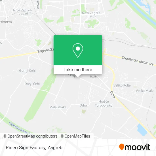 Rineo Sign Factory map
