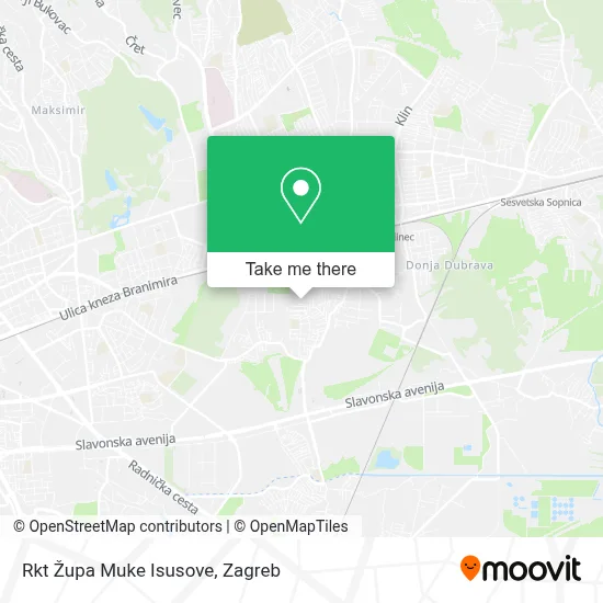Rkt Župa Muke Isusove map
