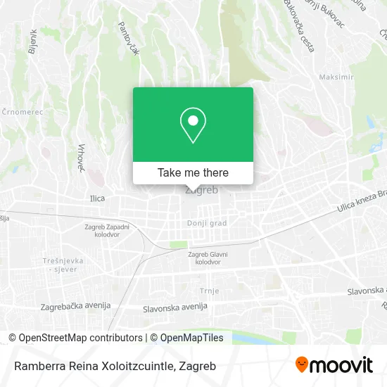 Ramberra Reina Xoloitzcuintle map