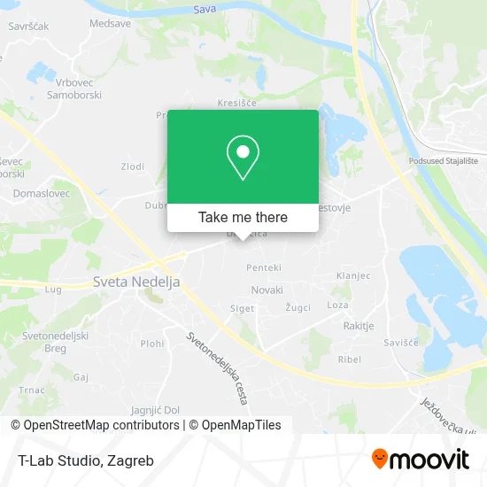 T-Lab Studio map