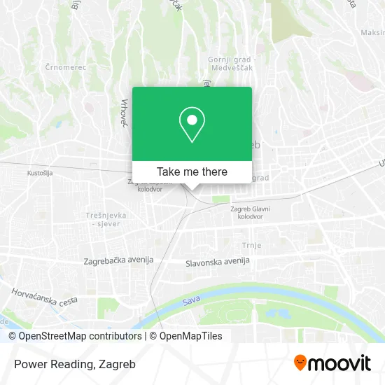 Power Reading map