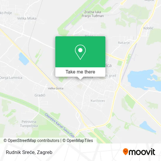 Rudnik Sreće map