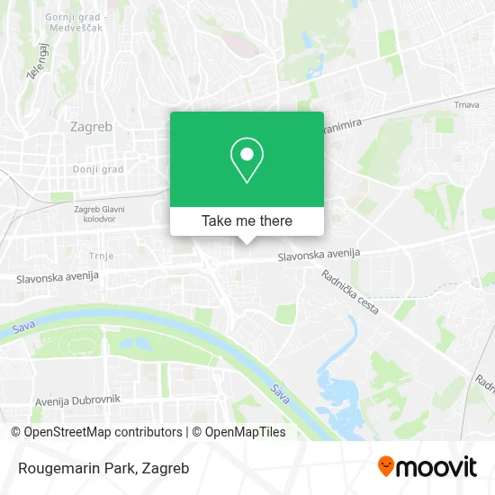 Rougemarin Park map