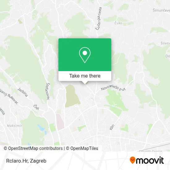 Rclaro.Hr map