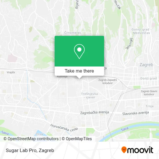 Sugar Lab Pro map