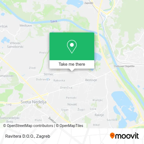 Ravitera D.O.O. map