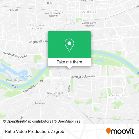 Ratio Video Production map