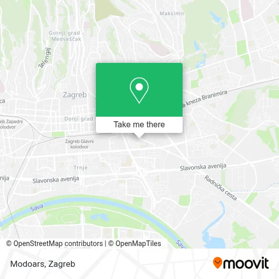 Modoars map