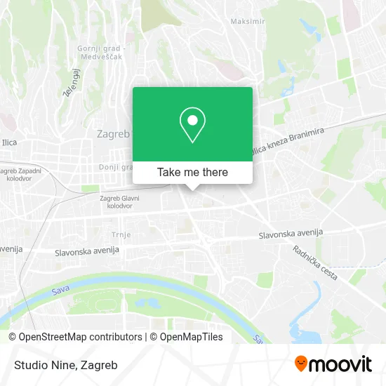 Studio Nine map