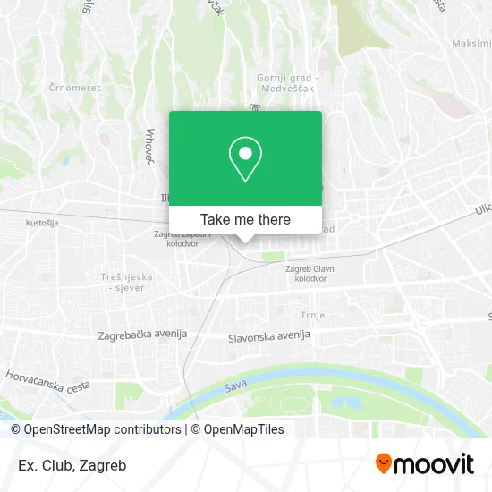 Ex. Club map