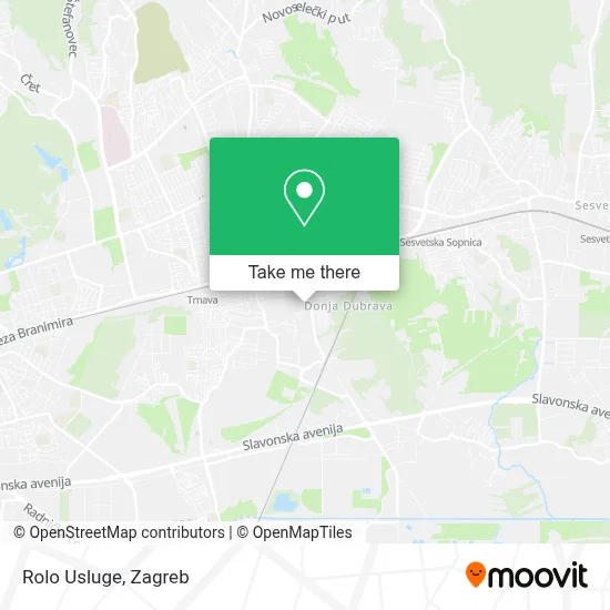 Rolo Usluge map