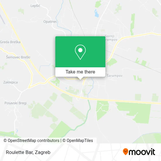 Roulette Bar map