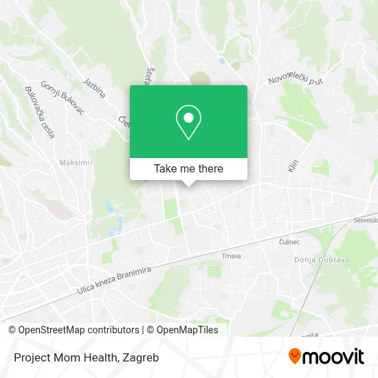 Project Mom Health map