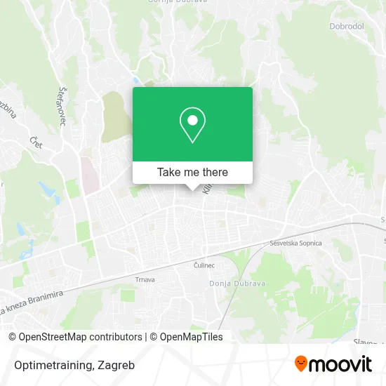Optimetraining map