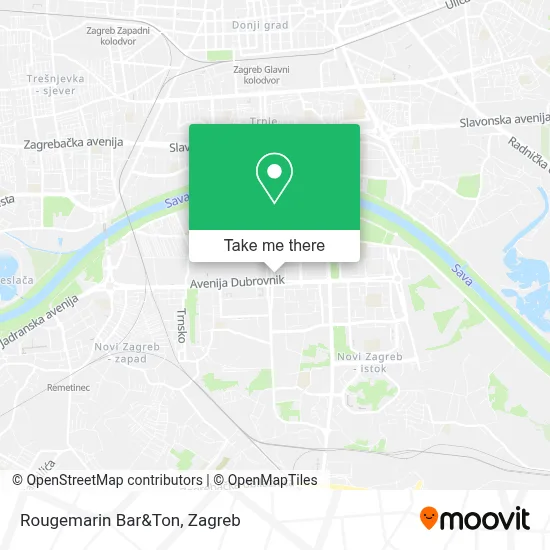 Rougemarin Bar&Ton map