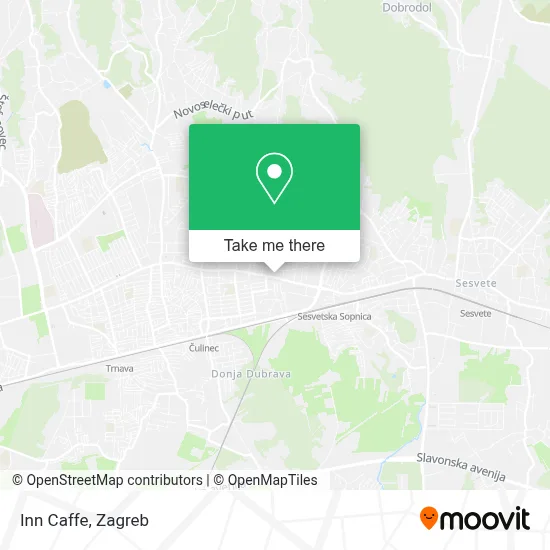 Inn Caffe map