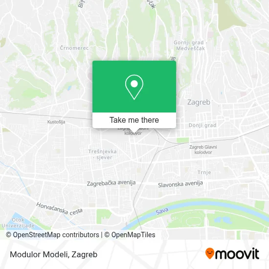 Modulor Modeli map