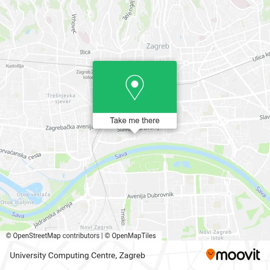 University Computing Centre map