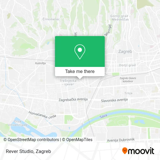 Rever Studio map