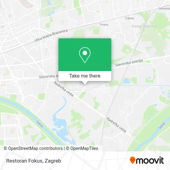 Restoran Fokus map
