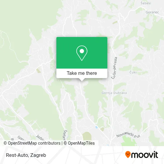 Rest-Auto map