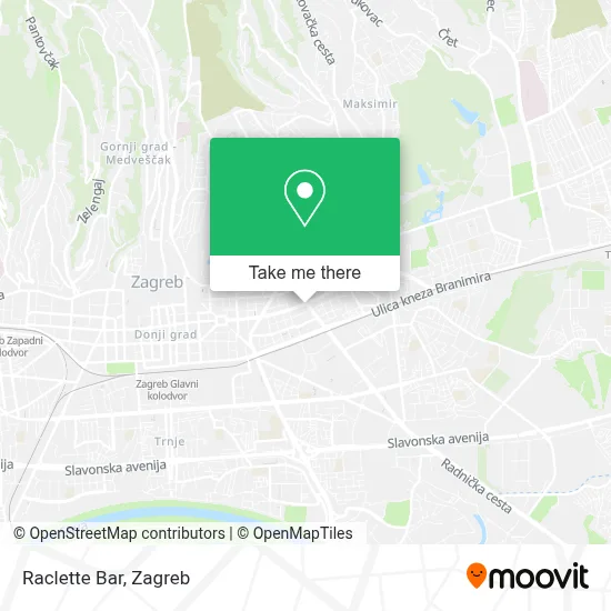 Raclette Bar map