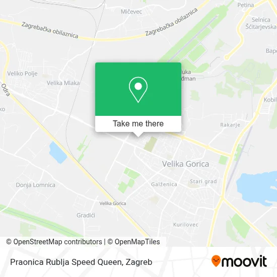 Praonica Rublja Speed Queen map