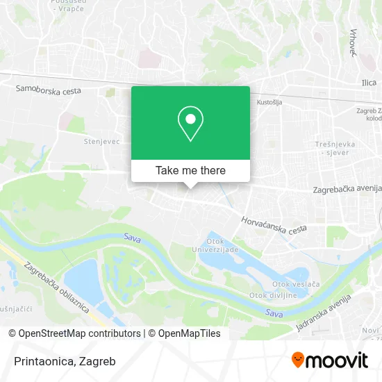 Printaonica map