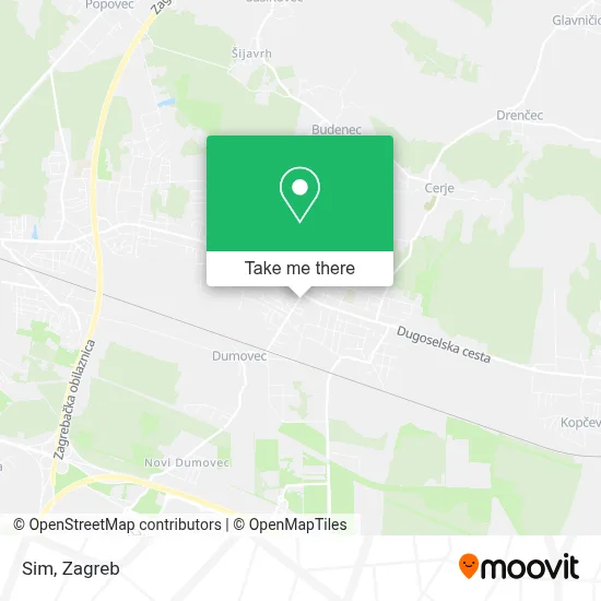 Sim map