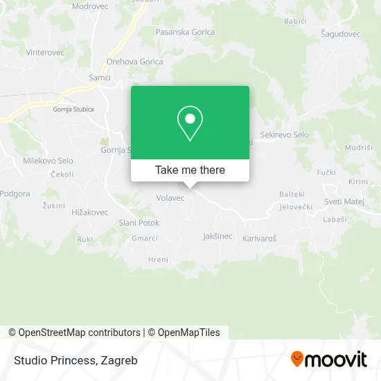 Studio Princess map