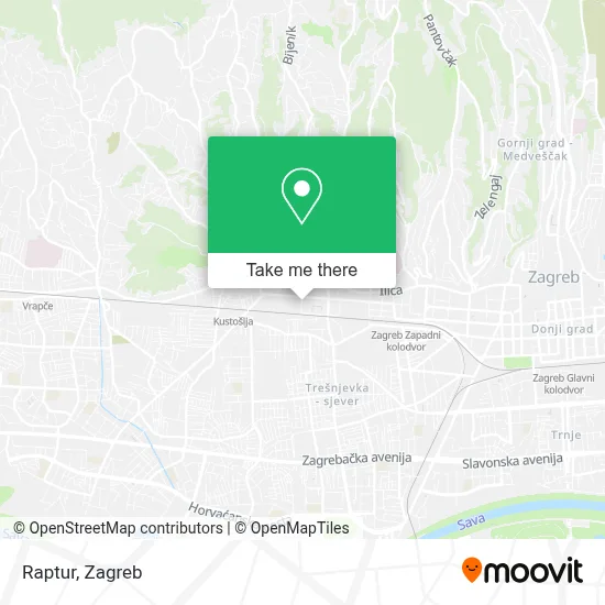 Raptur map