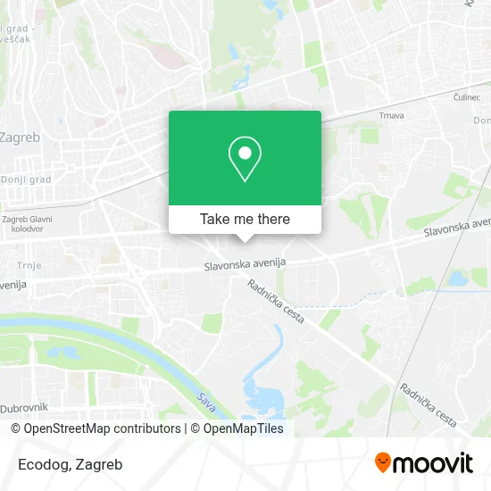 Ecodog map