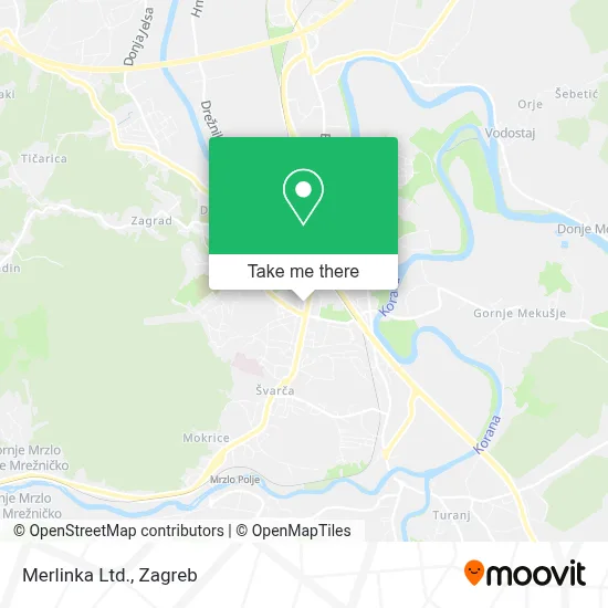 Merlinka Ltd. map