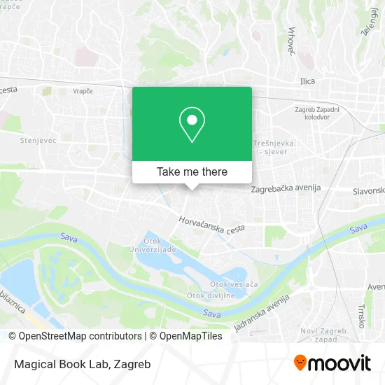 Magical Book Lab map