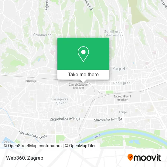 Web360 map