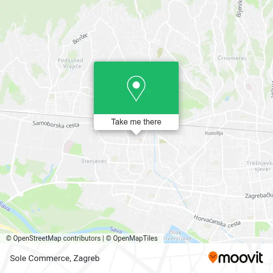 Sole Commerce map