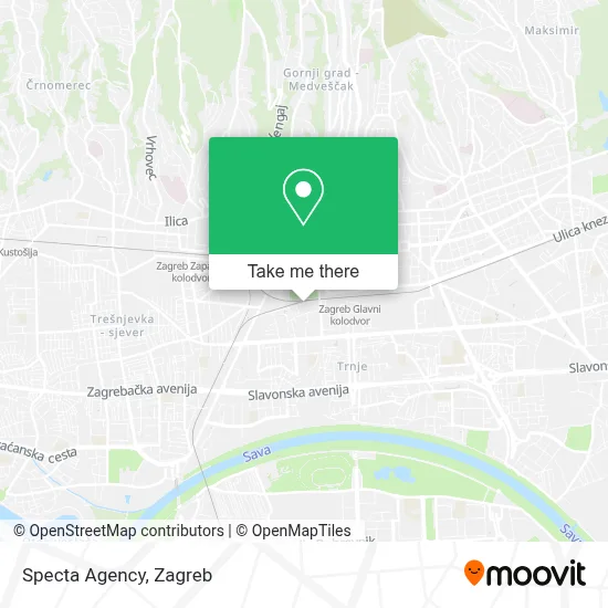 Specta Agency map