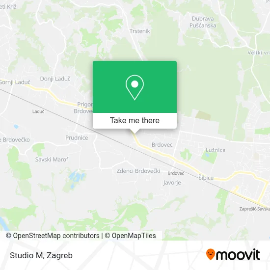 Studio M map
