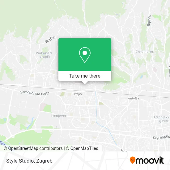Style Studio map
