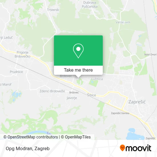 Opg Modran map