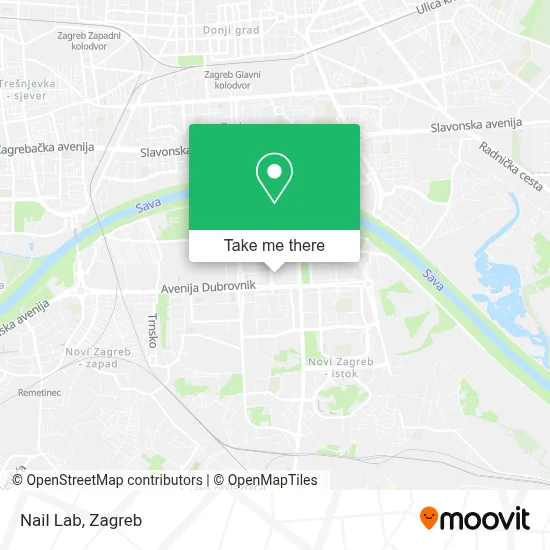 Nail Lab map
