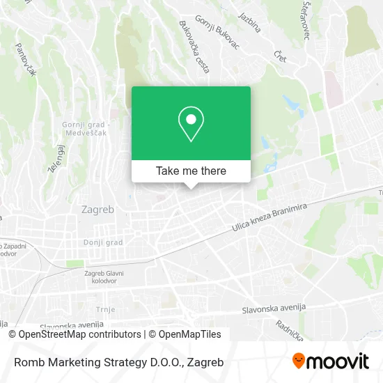 Romb Marketing Strategy D.O.O. map
