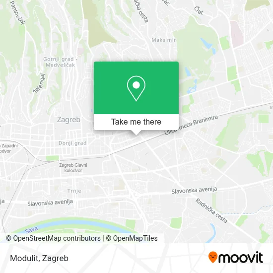 Modulit map